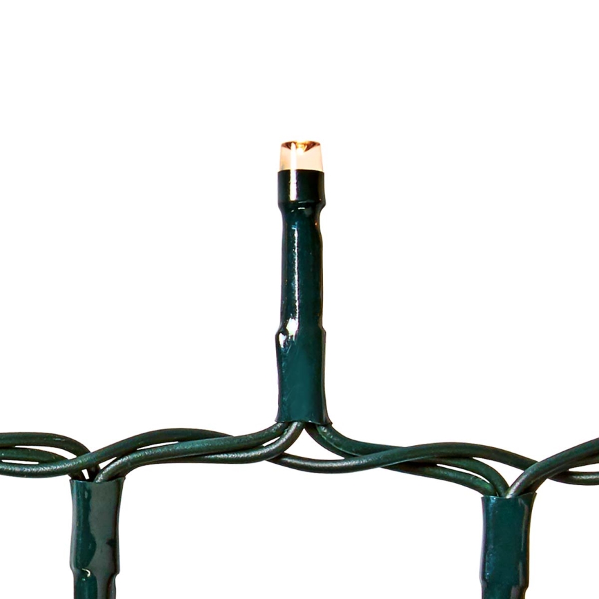 LED Jouluvaloketju ulkokäyttöön 560xLED/7 toimintoa 14m IP44 lämmin valkoinen