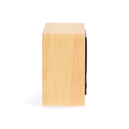 Puinen digitaalinen herätyskello LED-näytöllä ja lämpömittarilla 5V/3xAAA