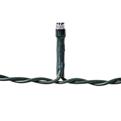 LED-valoverho ulkokäyttöön 360xLED/7 toimintoa 14m IP44 lämminvalkoinen