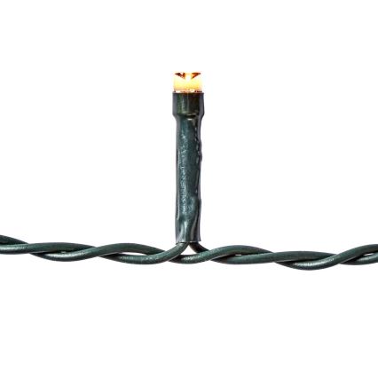 LED Valoverho ulkokäyttöön 360xLED/7 funktiota 14m IP44 lämmin valkoinen