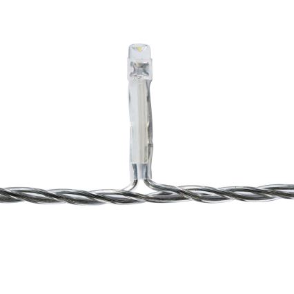 LED-ulkoverho 360xLED/7 toimintoa 14m IP44 kylmänvalkoinen