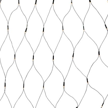 LED Valoverho 160xLED/7 funktiota 5m IP44 lämmin valkoinen