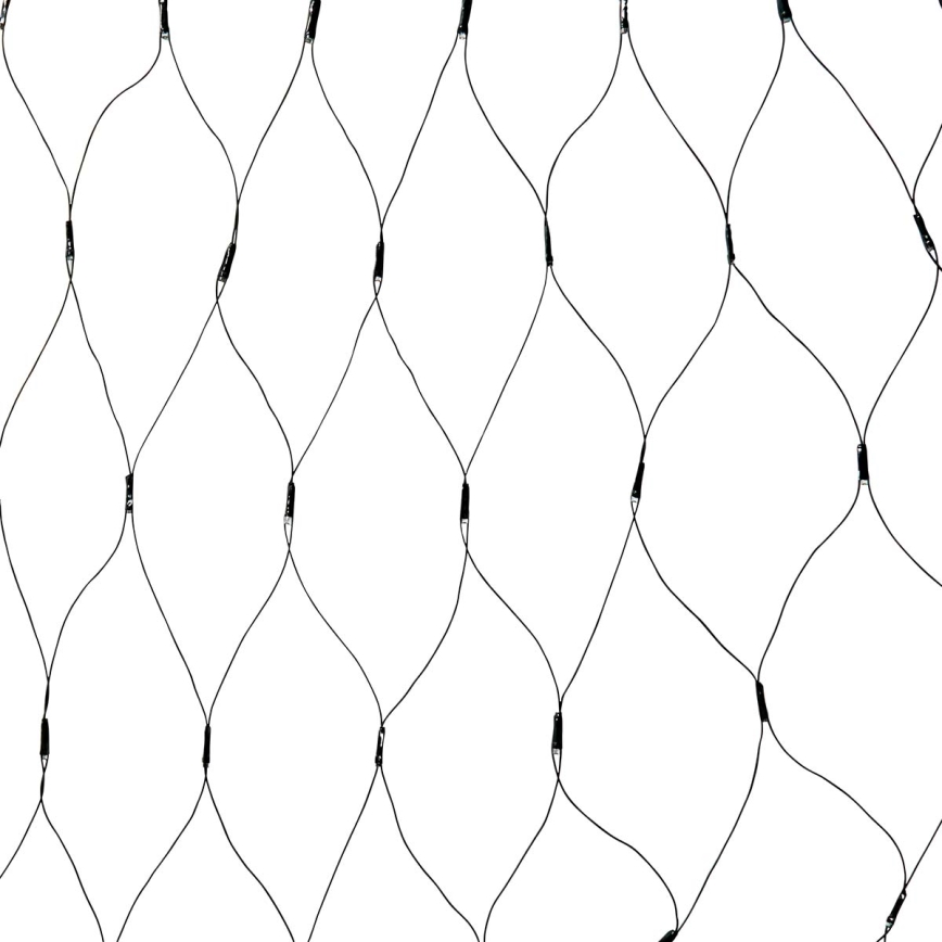 LED Valoverho 160xLED/7 funktiota 5m IP44 lämmin valkoinen