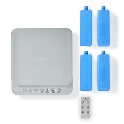 Ilmanjäähdytin 65W/230V Wi-Fi Tuya valkoinen + kauko-ohjaus