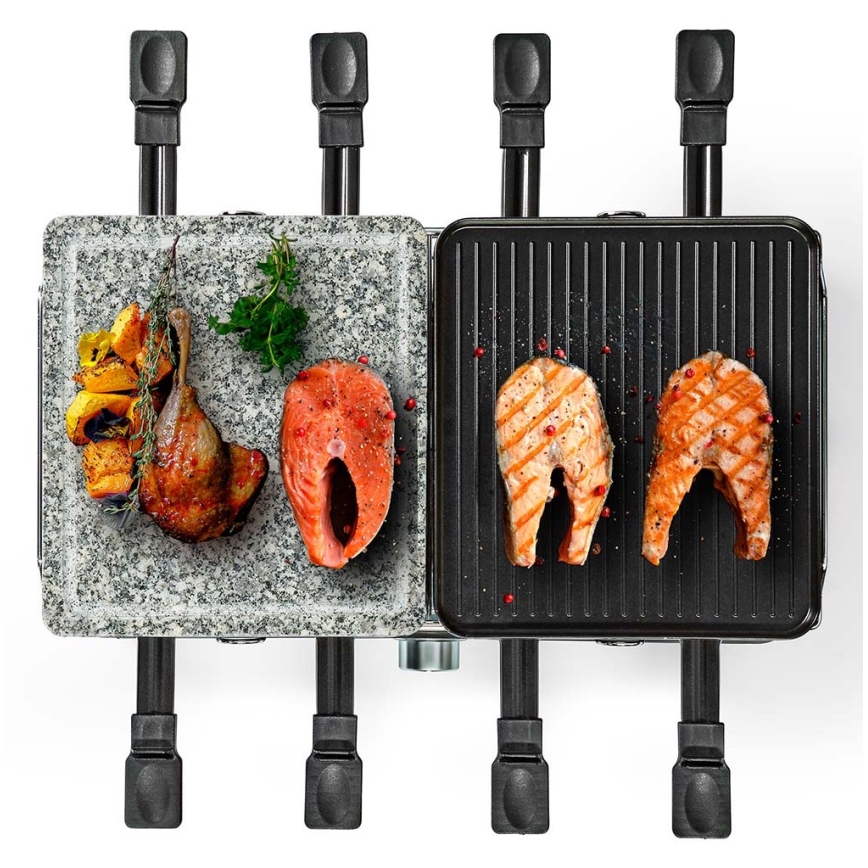 Raclette-grilli tarvikkeineen 1400W/230V