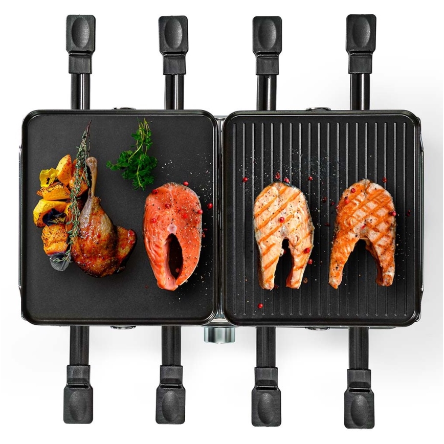 Raclette-grilli tarvikkeineen 1400W/230V