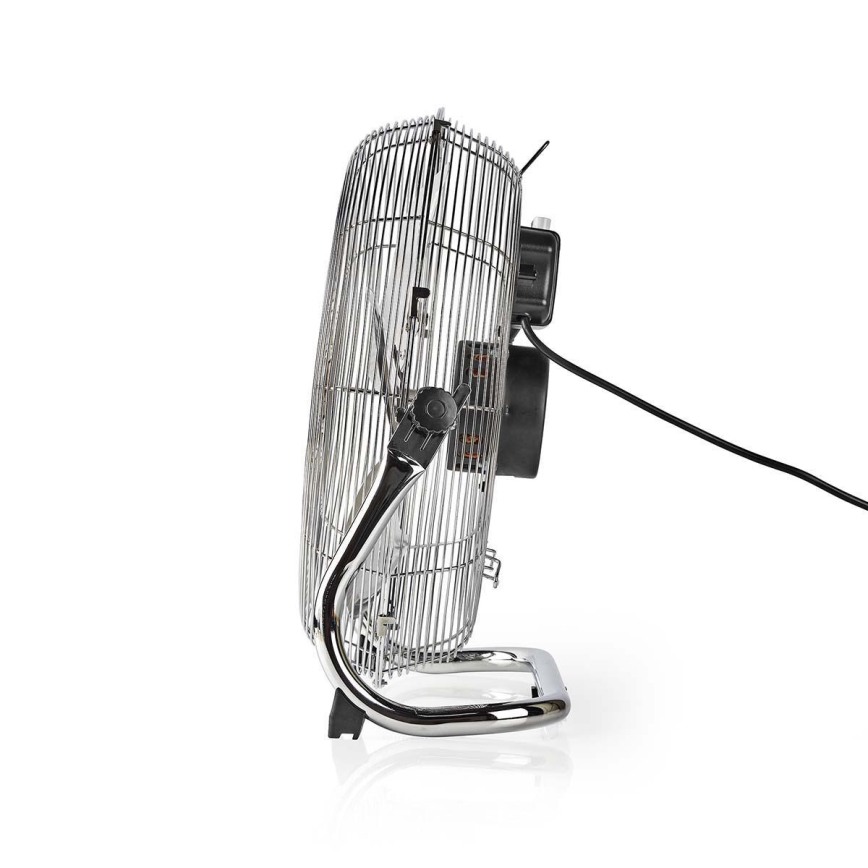 Lattiatuuletin 80W/230V kiiltävä kromi
