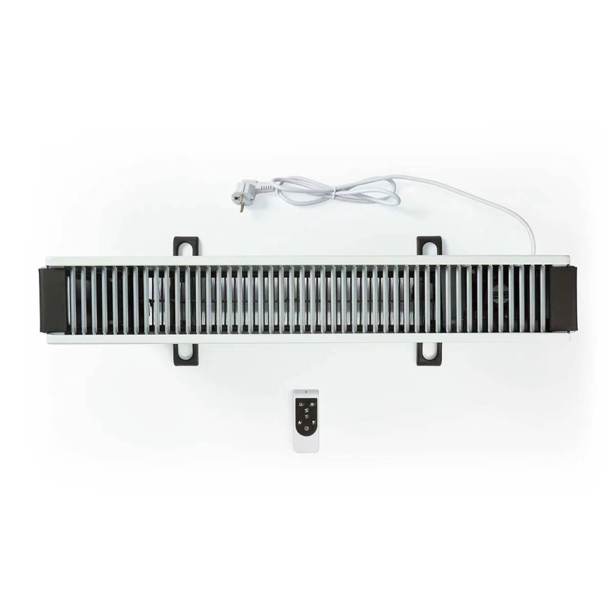 Sähköinen suora-/konvektorilämmitin 750/1250/2000W/230V Wi-Fi Tuya + kaukosäädin