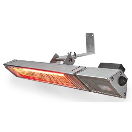 Ulkotila sähköinen lämmityselementti 2000W/230V IP65 + kauko-ohjaus