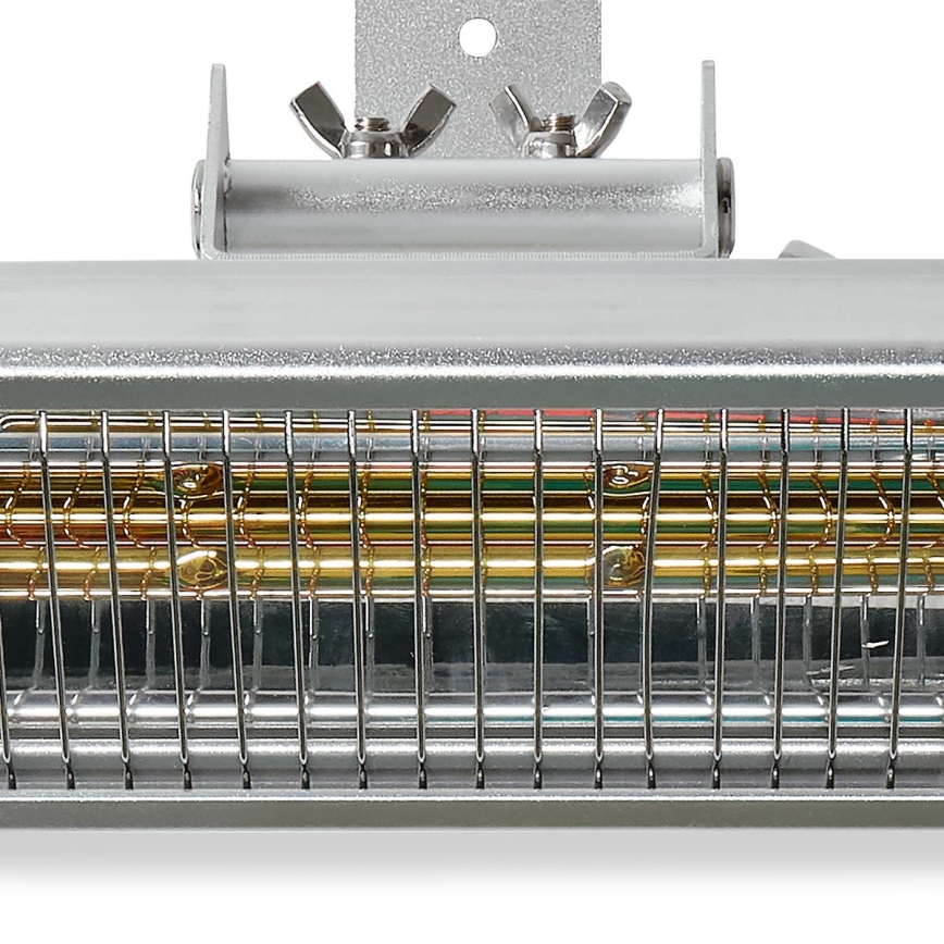 Ulkotila sähköinen lämmityselementti 2000W/230V IP65 + kauko-ohjaus