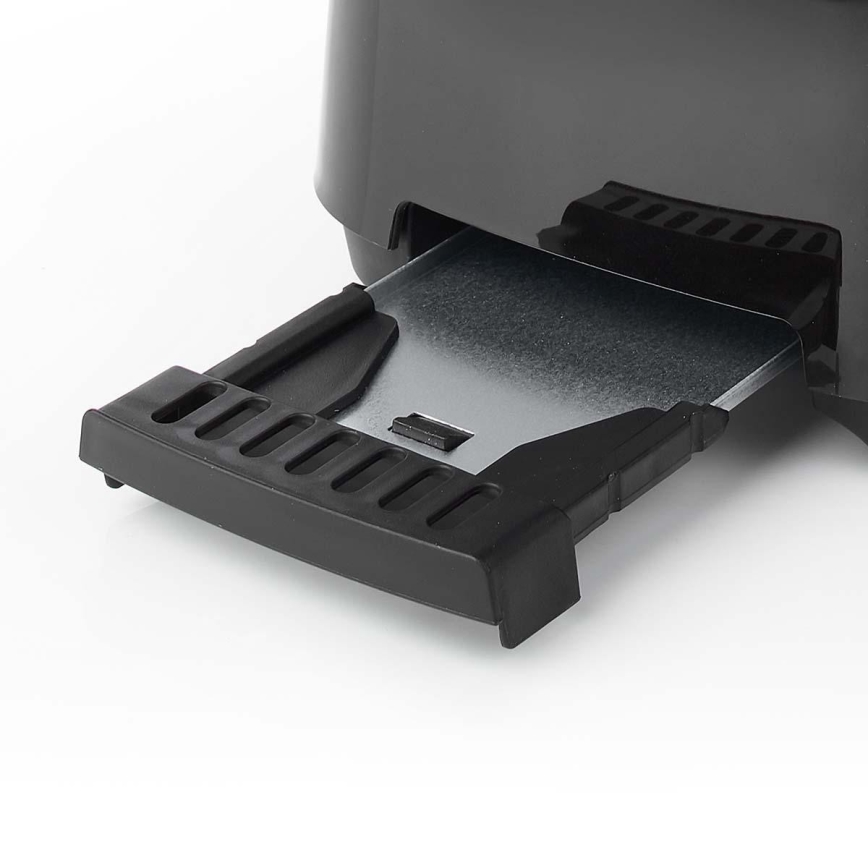 Leivänpaahdin kahdella reiällä 700W/230V musta