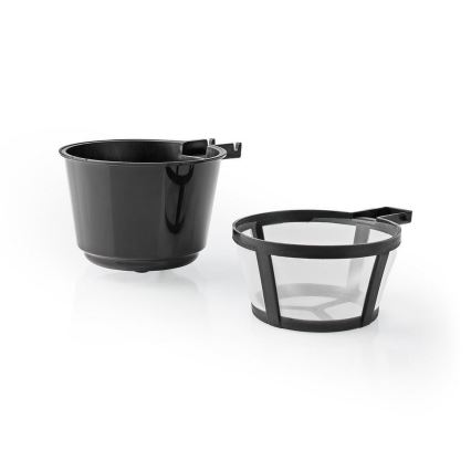 Yhden kupin kahvinkeitin 0,4 l, ajastimella ja matkakupilla