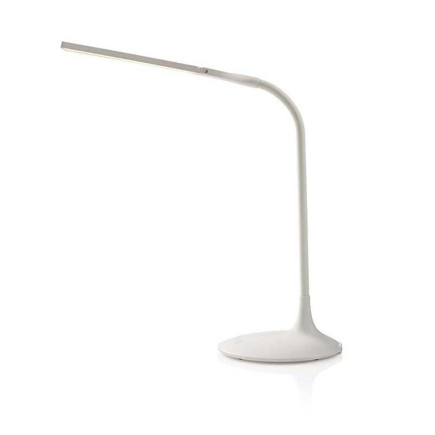 LED himmennettävä pöytävalaisin LED/6W/5V 2200 mAh valkoinen