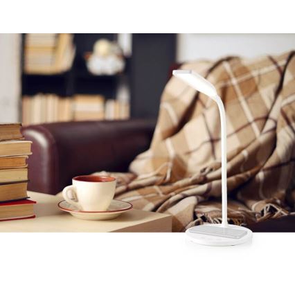 LED Himmennettävä kosketus flexible pöytävalaisin kanssa 15W langaton lataus Qi LED/5,5W/230V 2700-6500K valkoinen