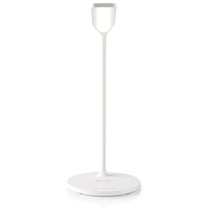 LED Himmennettävä kosketus flexible pöytävalaisin kanssa 15W langaton lataus Qi LED/5,5W/230V 2700-6500K valkoinen