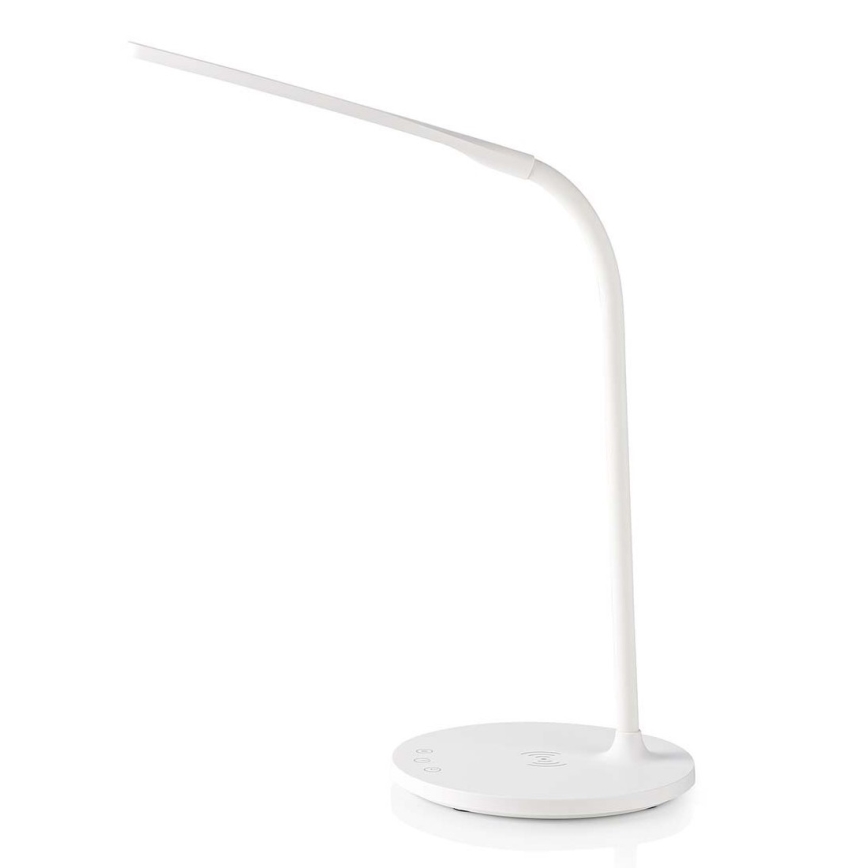 LED Himmennettävä kosketus flexible pöytävalaisin kanssa 15W langaton lataus Qi LED/5,5W/230V 2700-6500K valkoinen