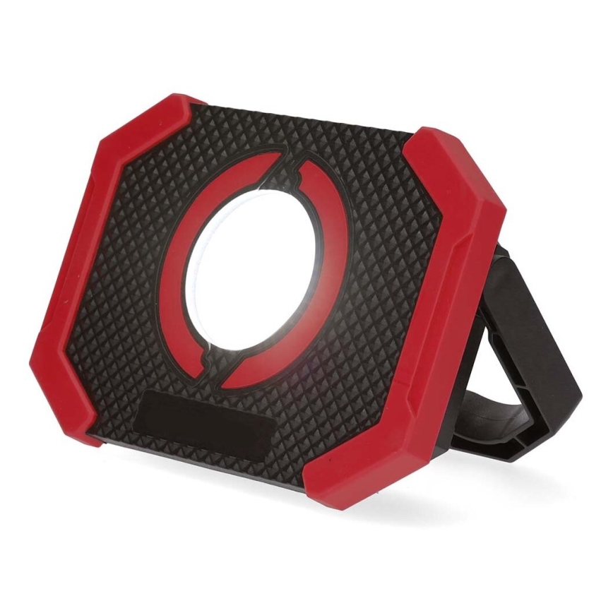 LED himmennettävä ladattava työvalo power pankilla LED/10W/3000 mAh IPX2