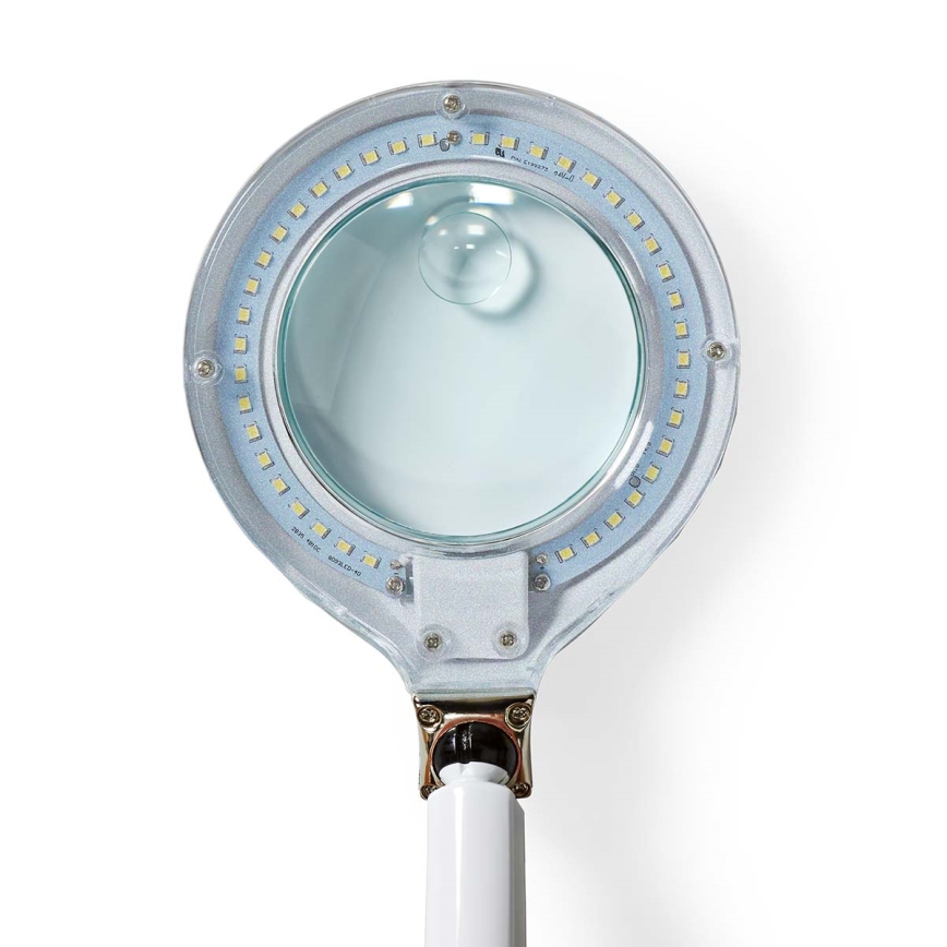 LED-pöytävalaisin suurennuslasilla LED/6,5W/230V 6500K