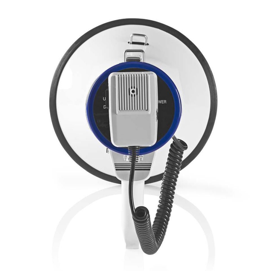 Megafoni ulkoisella mikrofonilla 25W/8xD