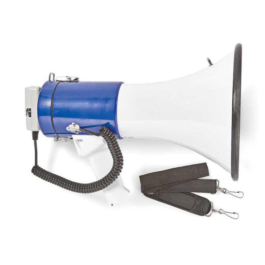 Megafoni ulkoisella mikrofonilla 25W/8xD