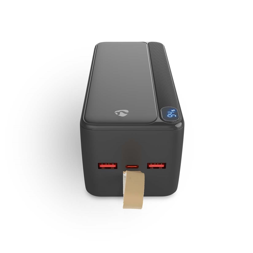 Varavirtalähde LED-näytöllä Power Delivery 30 000 mAh