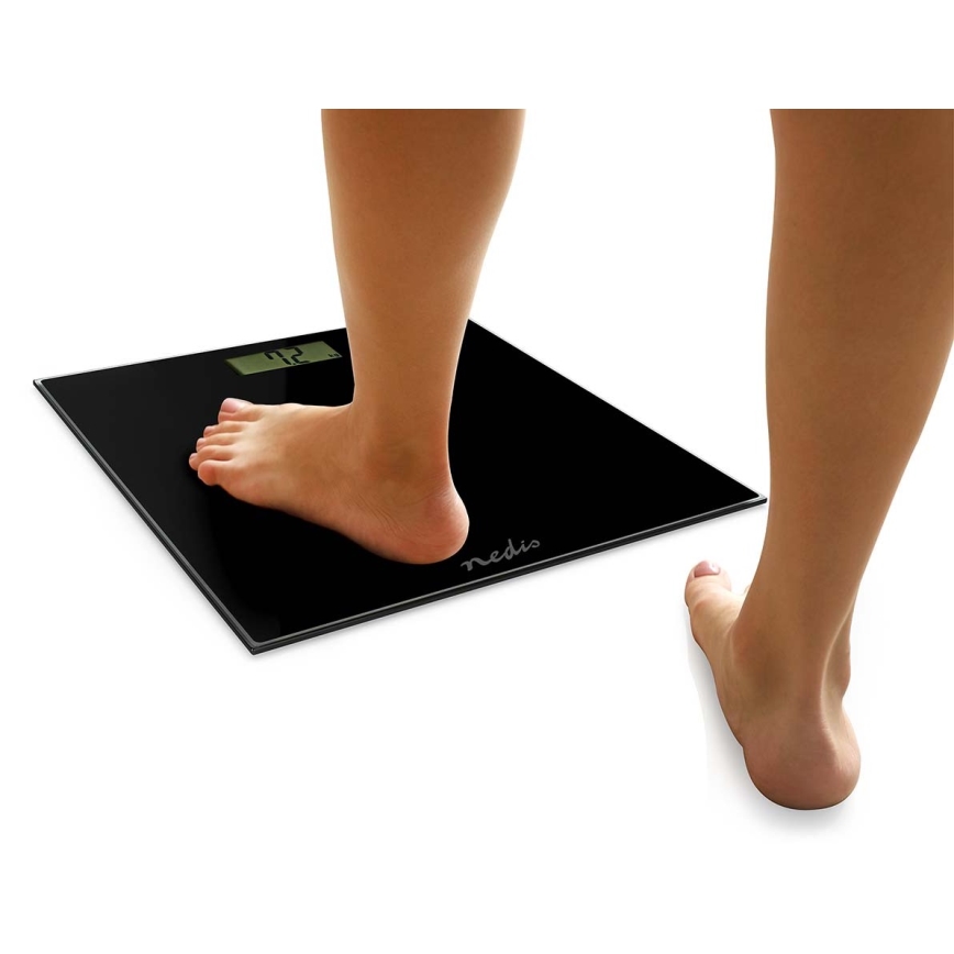 Digitaalinen henkilövaaka 1xCR2032 musta