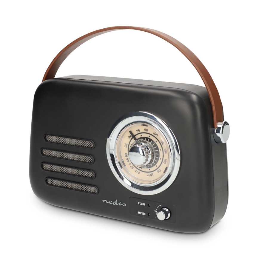 FM-retro-radio 3W/5V 1500 mAh