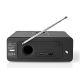 Nedis RDIN5005BK- Monitoiminen Internet-radio 42W / 230V Wi-Fi Bluetooth USB + RC
