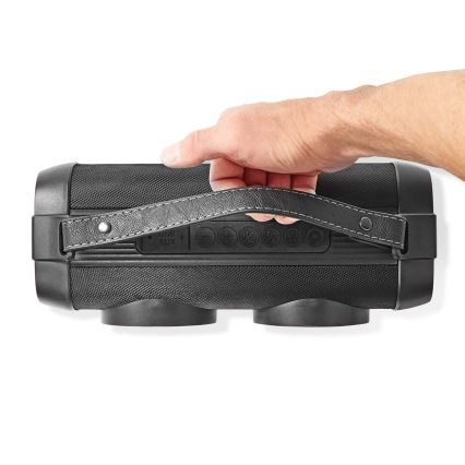 LED RGB ladattava kaiutin 24W/3000 mAh IPX5