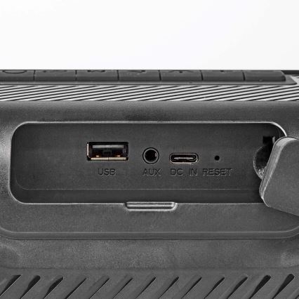 LED RGB Ladattava kaiutin 45W/3000 mAh IPX5