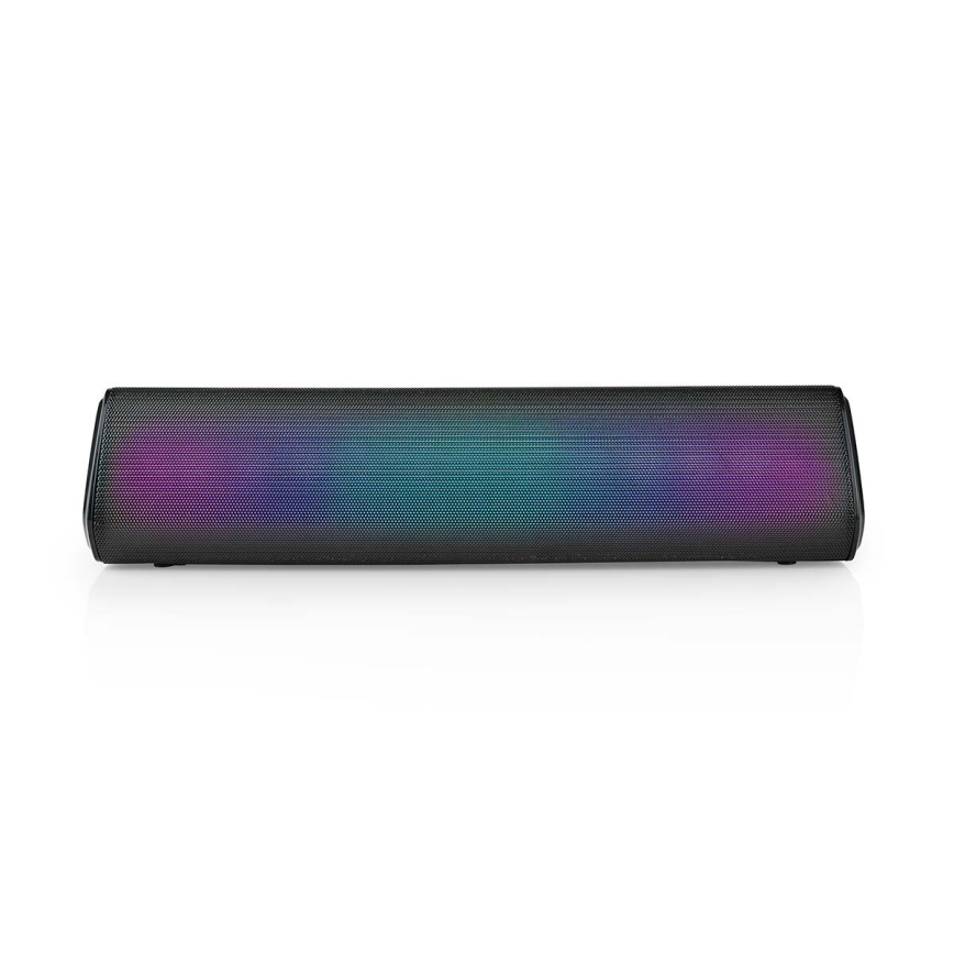 LED RGB ladattava kaiutin 18W/1200 mAh