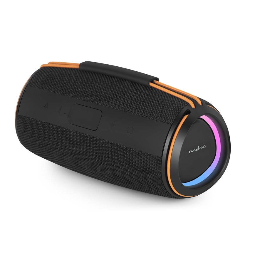 LED ladattava kaiutin 60W/2000 mAh IPX4 musta