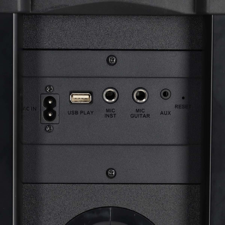 LED RGB Ladattava kaiutin 240W/4000 mAh + kaukosäädin