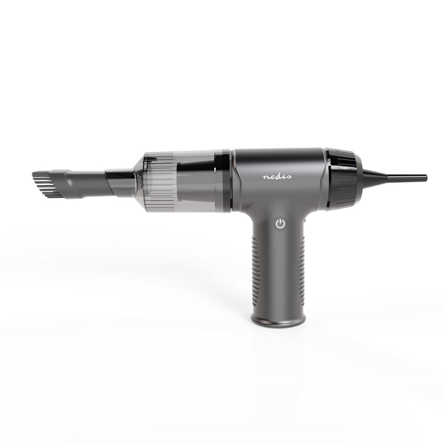 Langaton käsipölynimuri 2-in-1 90W/6000 mAh harmaa/musta