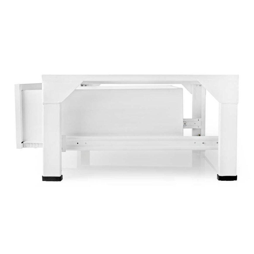 Teline pesukoneelle, jossa on kuivain