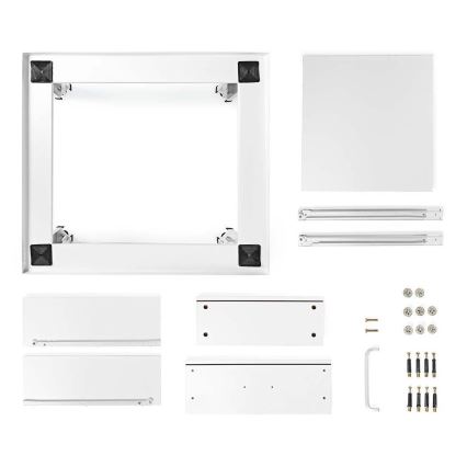 Teline pesukoneelle, jossa on kuivain