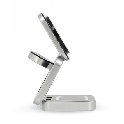 Langaton laturi 3in1 15W hopea