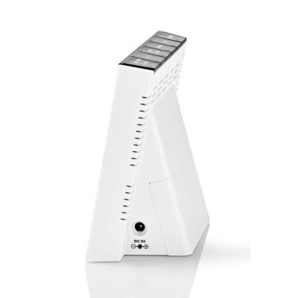 Sääasema värillisellä LCD-näytöllä 230V/3xAAA + 2xAA musta