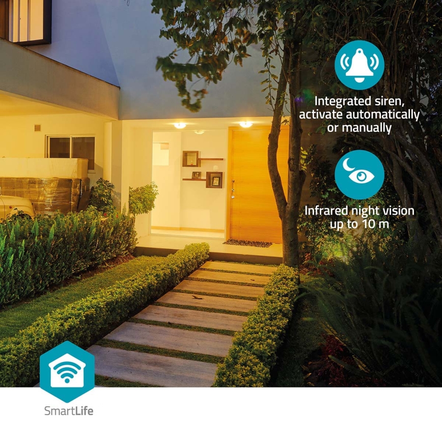 Älykamera 3 MP Full HD 1296p, 6700 mAh, Wi‑Fi, Tuya, IP65