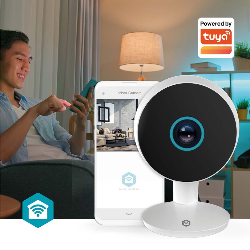 Älykamera Smartlife 5V 3MP Full HD 1296p Wi-Fi Tuya