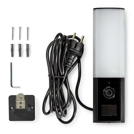 Älykäs ulkokamera Smartlife Full HD 1080p LED-valolla Wi-Fi Tuya IP65