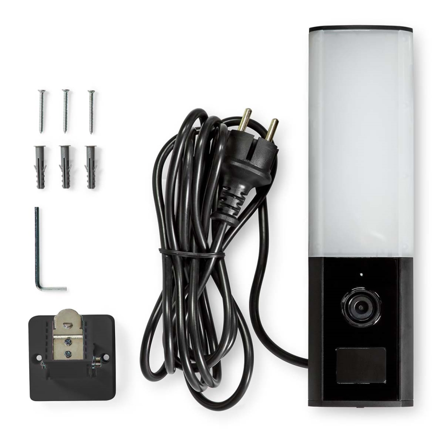 Älykäs ulkokamera Smartlife Full HD 1080p LED-valolla Wi-Fi Tuya IP65