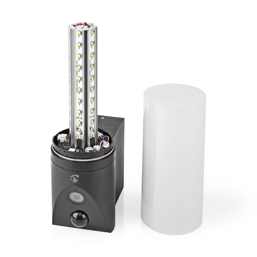 Älykäs ulkokamera SmartLife Full HD 1080p LED-valolla Wi-Fi Tuya IP65