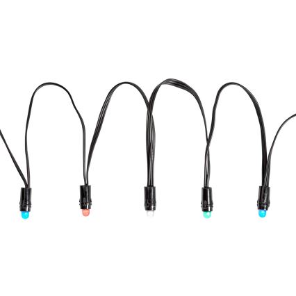 LED RGB Valoketju ulos 48xLED 13,8m IP65 Wi-Fi Tuya