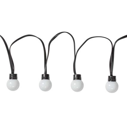 LED RGB Koristeketju 48xLED 13,8m IP65 Wi-Fi Tuya