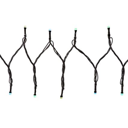 LED RGB Ulkoketju 42xLED/8 toimintoa 8m IP65 Wi-Fi Tuya