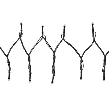 LED RGB Ulkoketju 42xLED/8 toimintoa 8m IP65 Wi-Fi Tuya