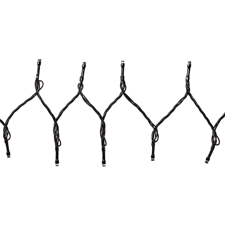LED Valoketju 400xLED/8 toimintoa 25m IP65 Wi-Fi Tuya lämmin