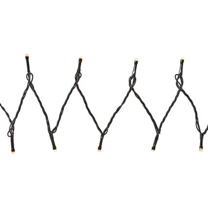 LED Valoketju ulkokäyttöön 400xLED/8 toimintoa 25m IP65 Wi-Fi Tuya lämpimästä kylmään valoon