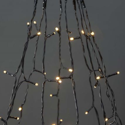 LED Jouluverho 200xLED/8 toimintoa 10x2m IP65 Wi-Fi Tuya lämpimästä kylmään valoon